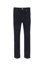 Dark Blue Straight Jeans 1