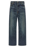 Blue Relaxed High Rise Jeans 1