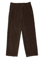 Dark Brown Corduroy Trousers 1