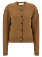Brown Knitted Crew Neck Sweater 1