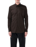 Dark Brown Solid Shirt 1