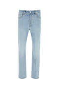 Light Blue Straight Jeans 1