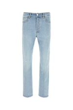 Light Blue Straight Jeans 1