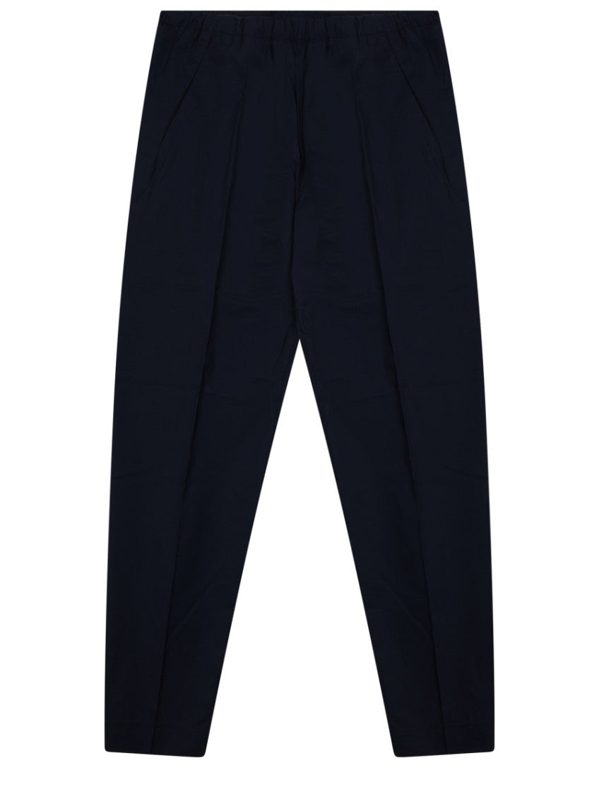 Navy Blue Tapered Trousers 1