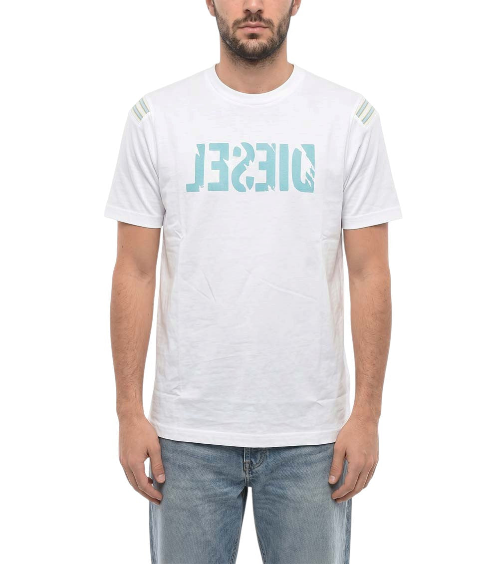 White Graphic Logo T-Shirt 1