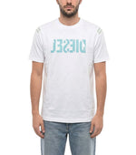 White Graphic Logo T-Shirt 1