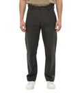 Dark Grey Straight Trousers 1