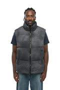 Grey Sleeveless Down Jacket 1
