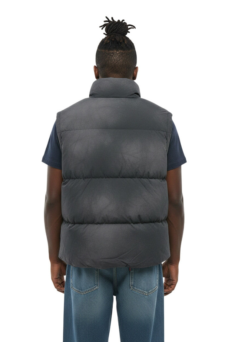 Grey Sleeveless Down Jacket 2