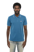 Blue Shirt Collar Polo 1