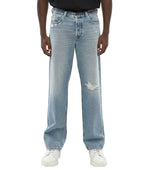 Light Blue Distressed Jeans 1