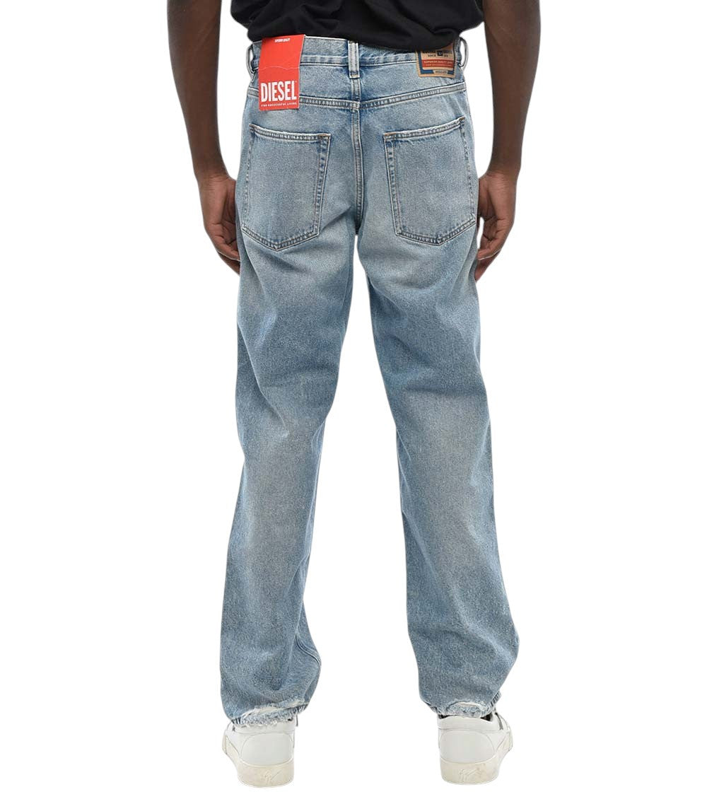 Light Blue Distressed Jeans 2
