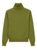 Olive High-Neck Sweater 1