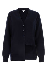 Midnight blue Wool cardigan  1