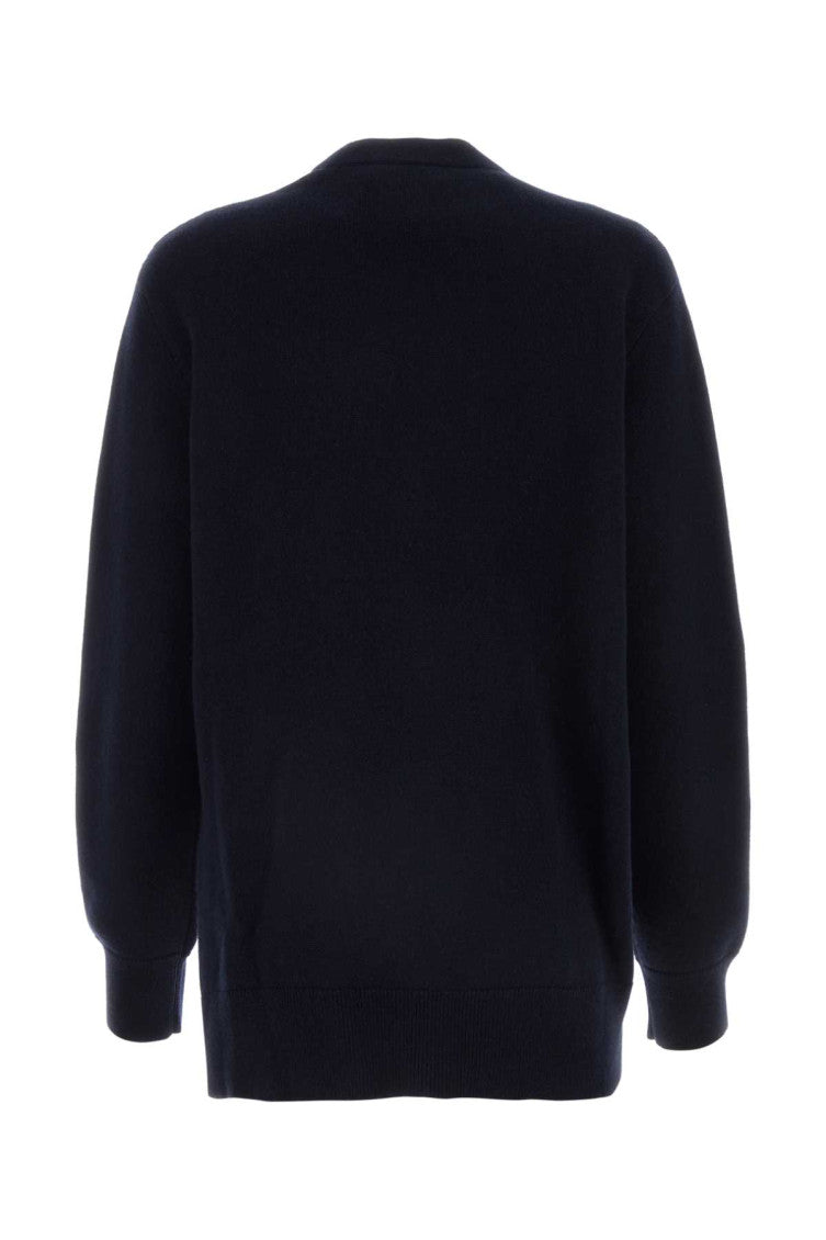 Midnight blue Wool cardigan  2