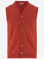 Rust Loose Fit Gilet 1