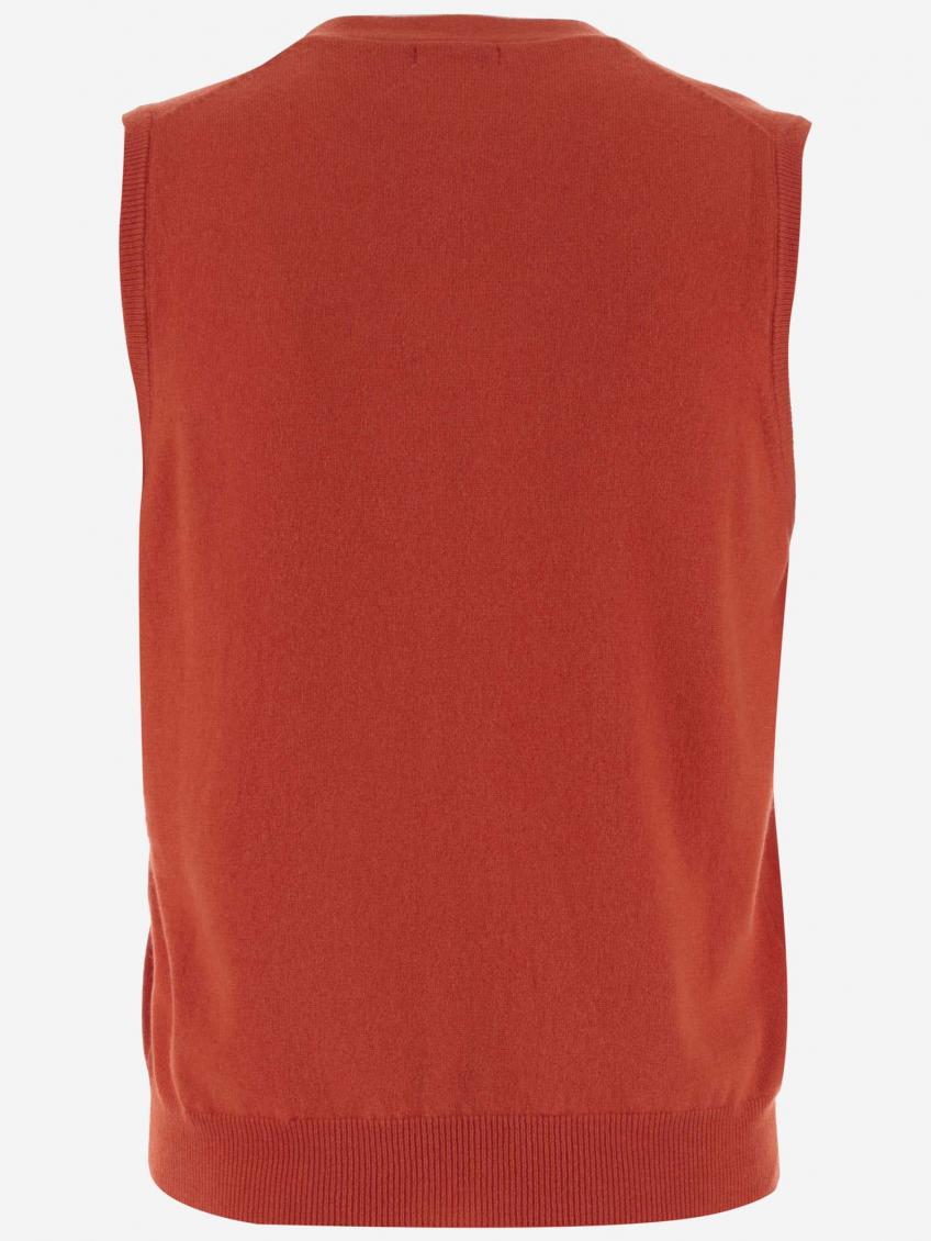 Rust Loose Fit Gilet 3