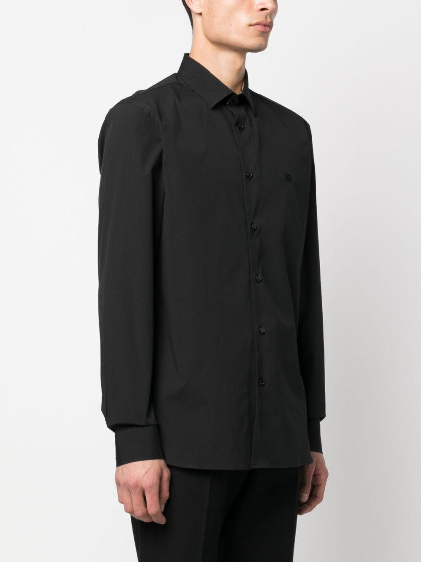 Black Long-Sleeve Formal Shirt 3