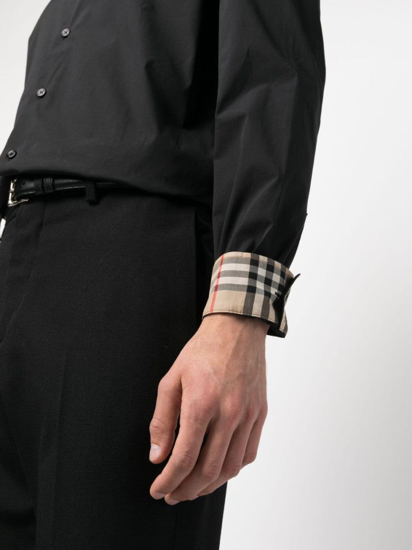 Black Long-Sleeve Formal Shirt 4