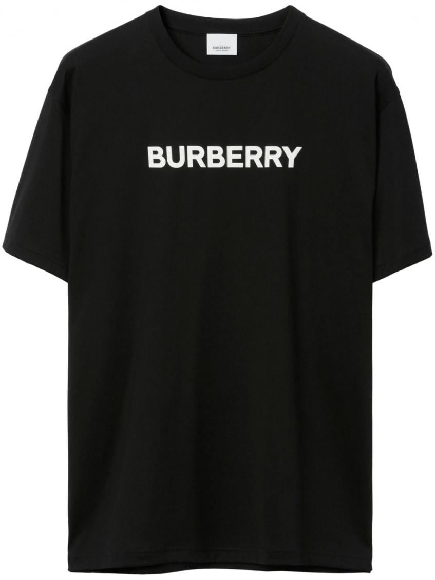 Black Logo Print T-shirt 2
