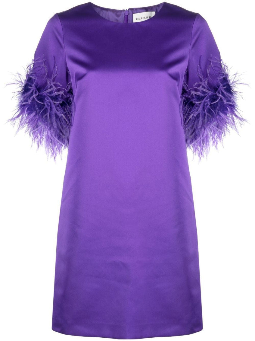 Purple Mini Dress 1