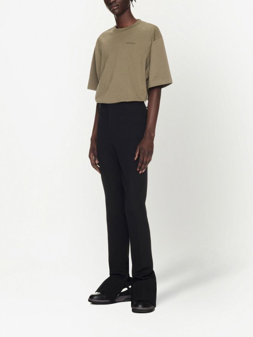 Black Wool skinny trousers 5