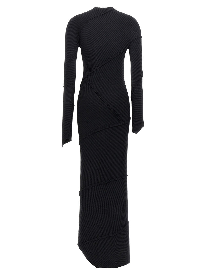 Black Spiral Dress 2