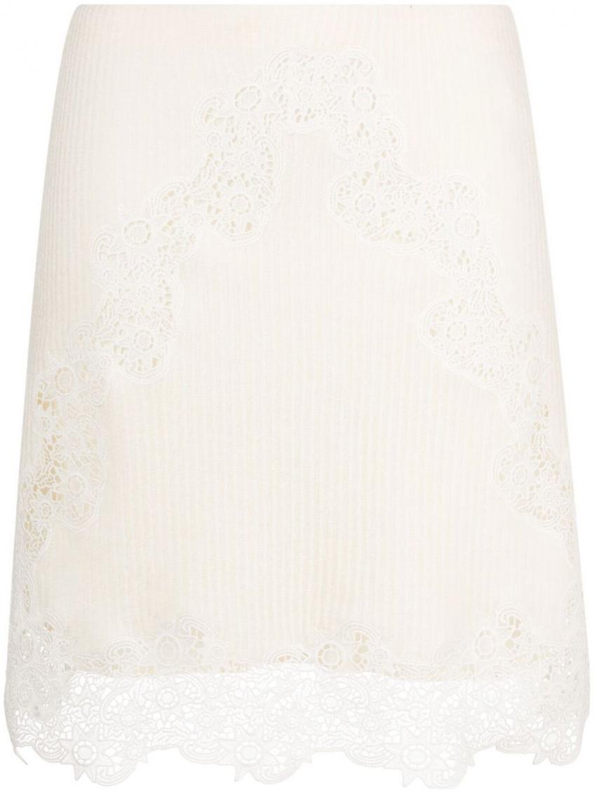 White A-Line Skirt 1