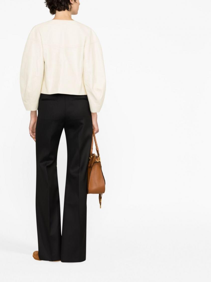 Black Flared Trousers 3