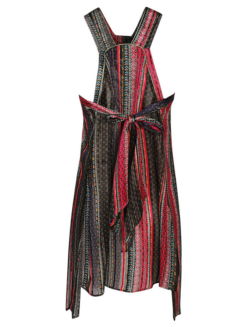 Multicolor Asymmetrical Printed Shirt 2