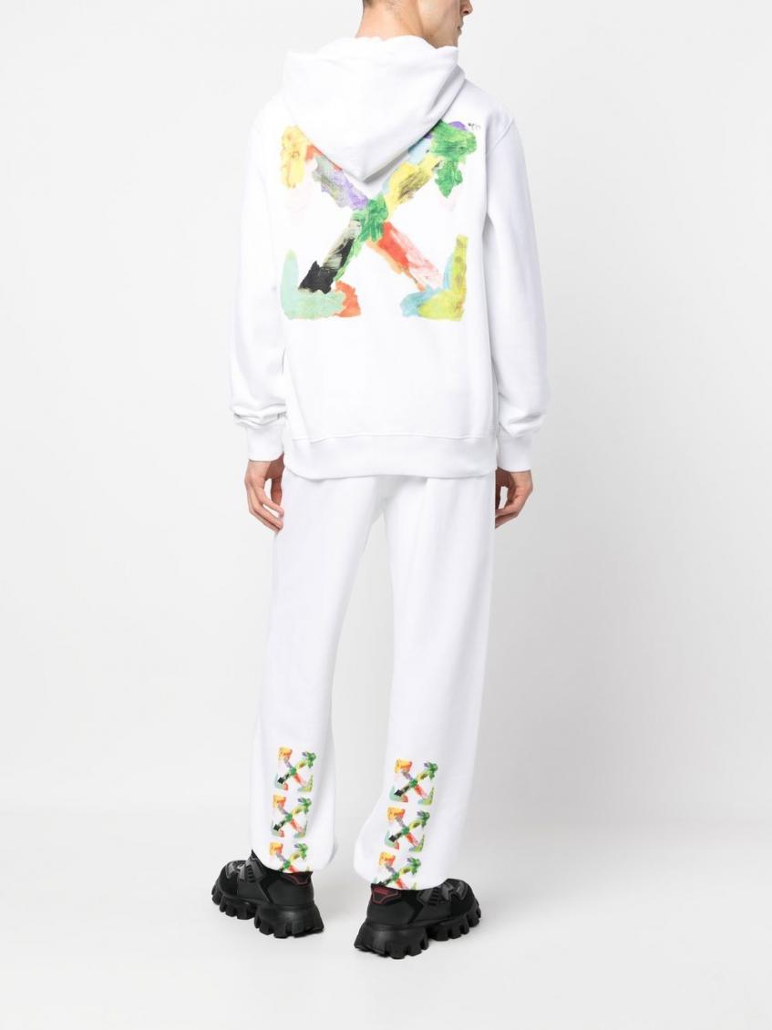 White Brush Arrow sweatpants 5