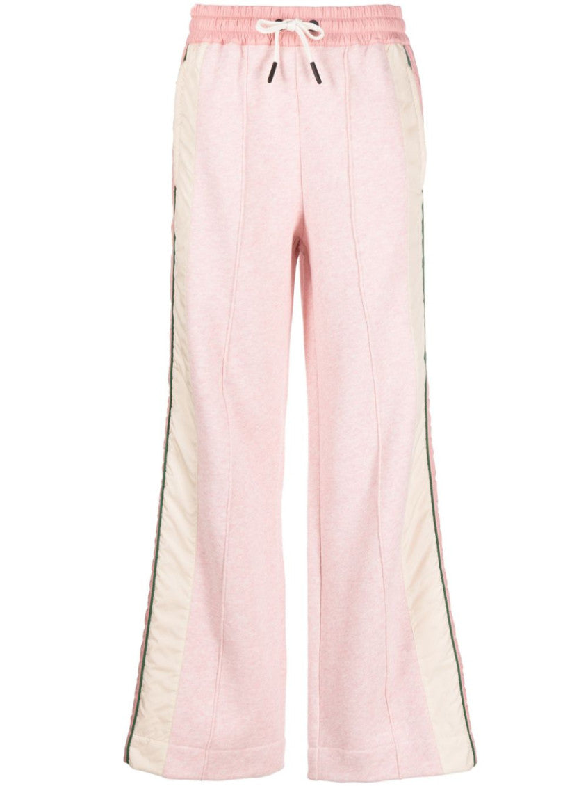Pink Nylon Trackpants 1