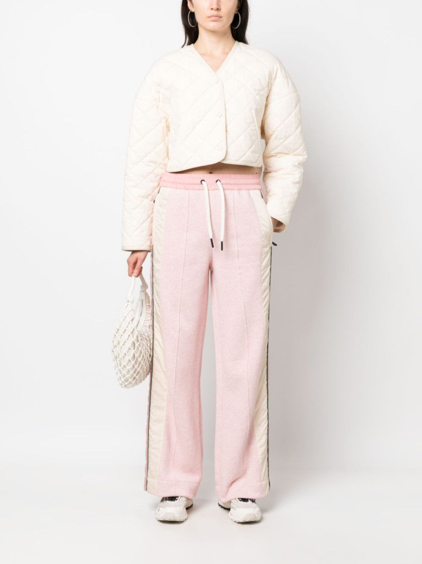 Pink Nylon Trackpants 2