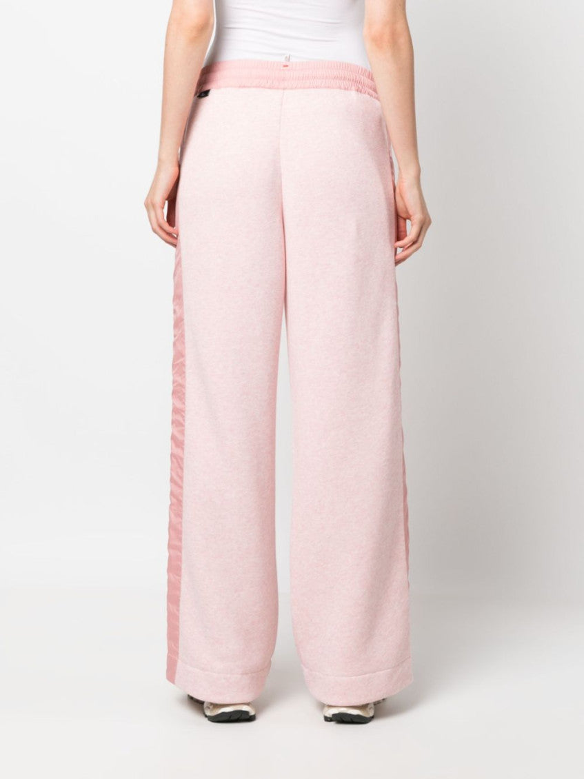 Pink Nylon Trackpants 4