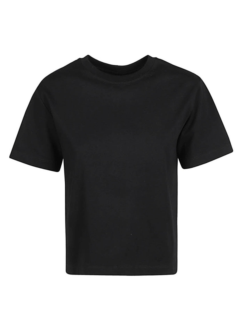 Black Slim Fit Cotton T-shirt 1