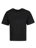 Black Slim Fit Cotton T-shirt 1