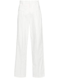 White Staya wide leg trousers 1