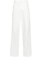 White Staya wide leg trousers 1