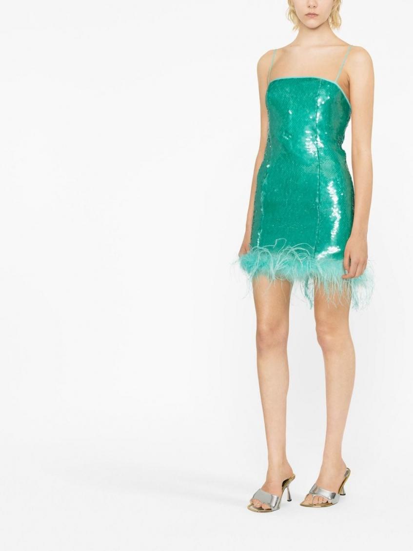 Aqua Short Dress 3