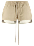Beige 'Fog Boxers' shorts 1