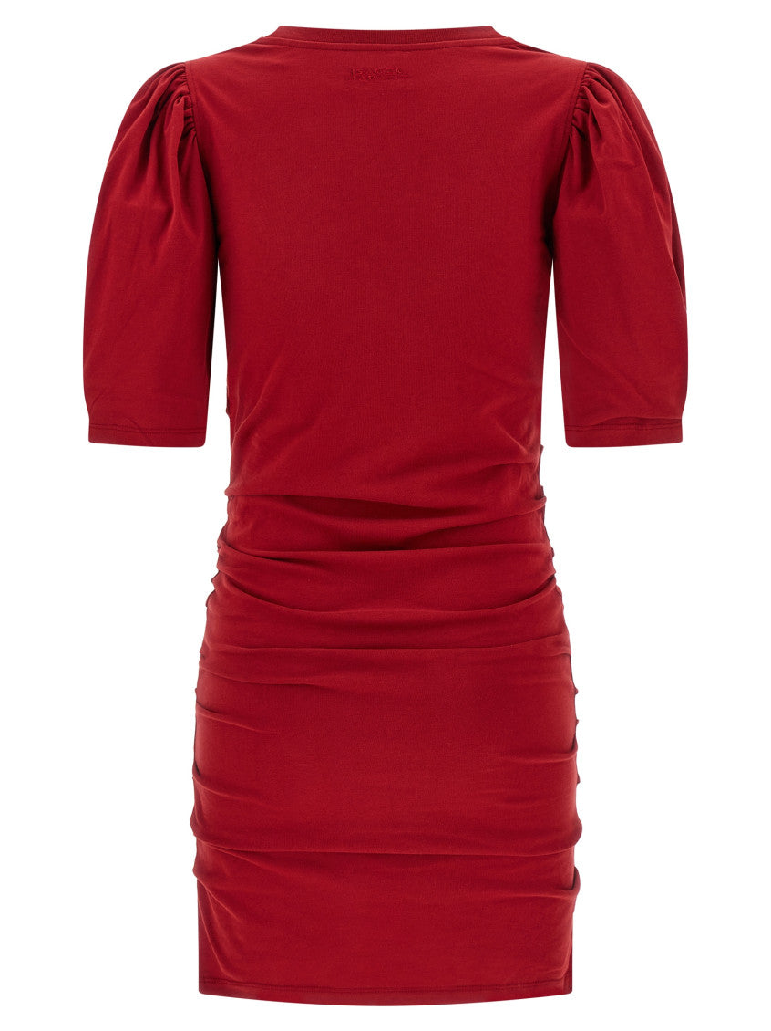 Red 'Mylda' dress 2