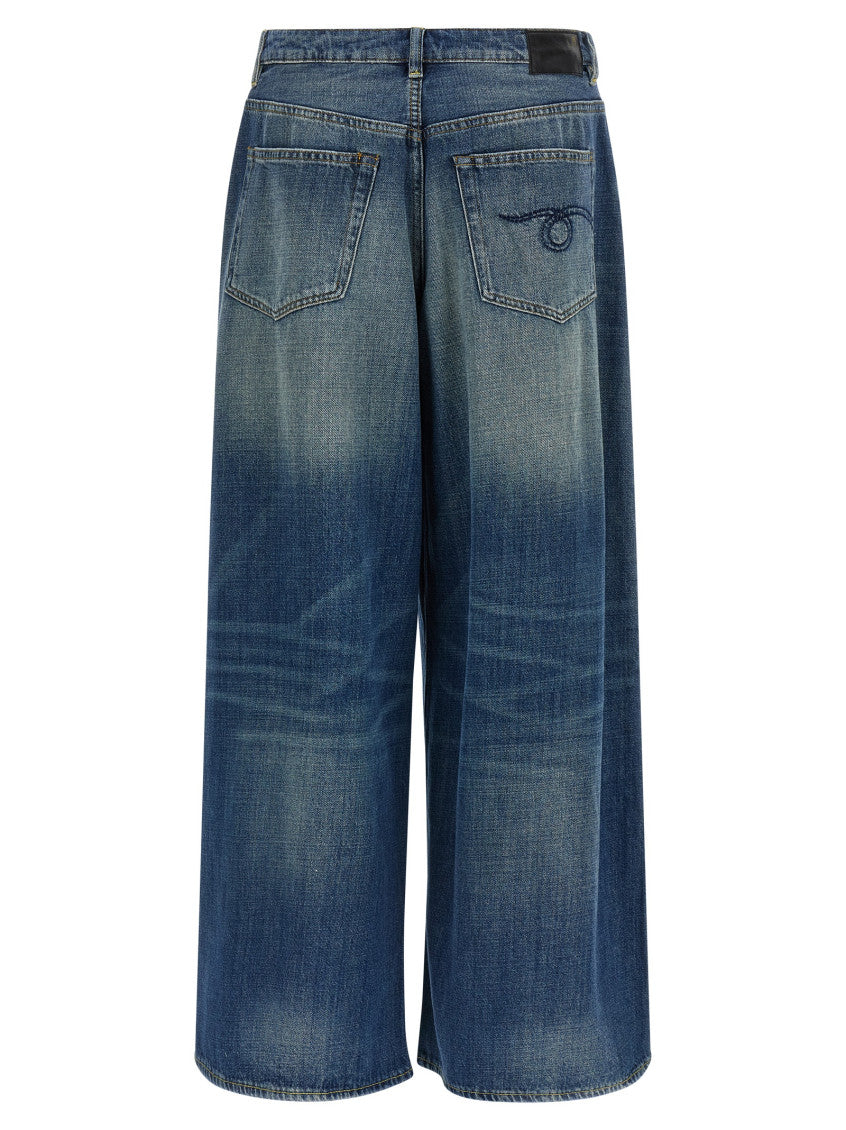 Blue 'Nico Wrap' jeans 2