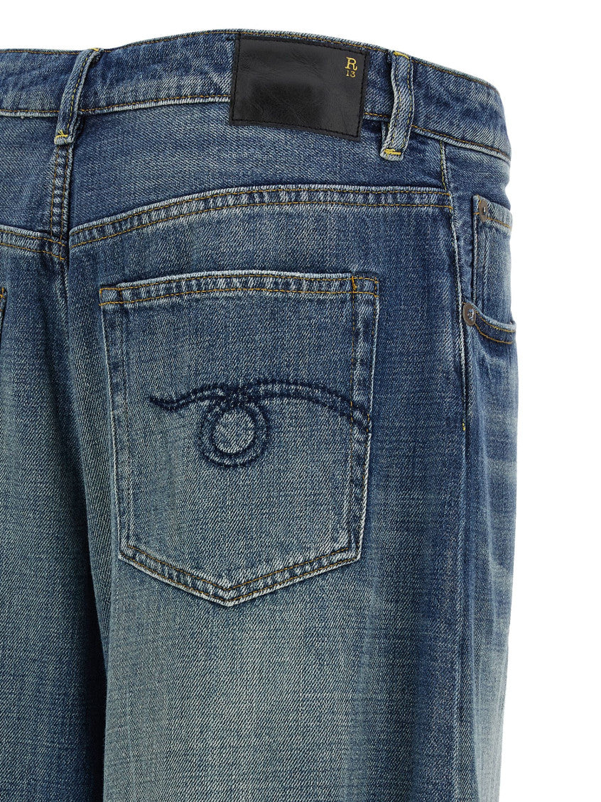 Blue 'Nico Wrap' jeans 4