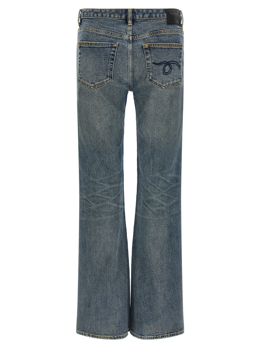 Blue 'Boy Flare' jeans 2