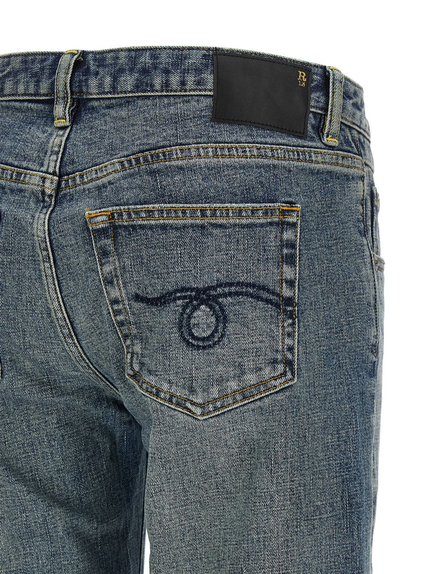 Blue 'Boy Flare' jeans 4
