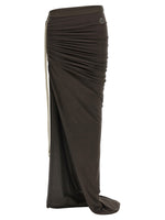 Brown Moncler + Rick Owens 'Adjustable' skirt 1