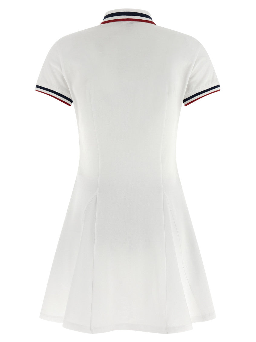 White Logo embroidery tennis dress 3