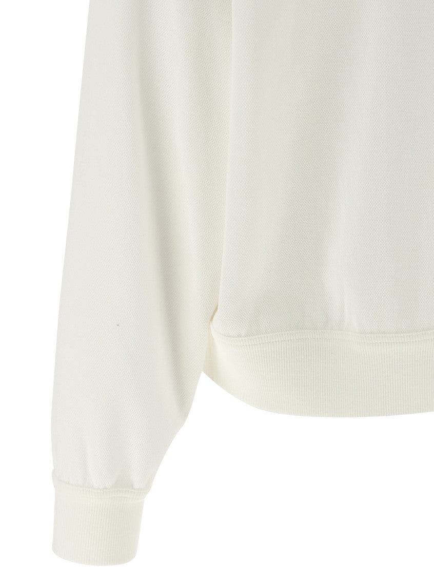 White Heraldic coat of arms sweatshirt 4