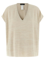 Gold Lamé thread sweater 1