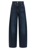 Blue 'Wide Barrel full lenght' jeans 1